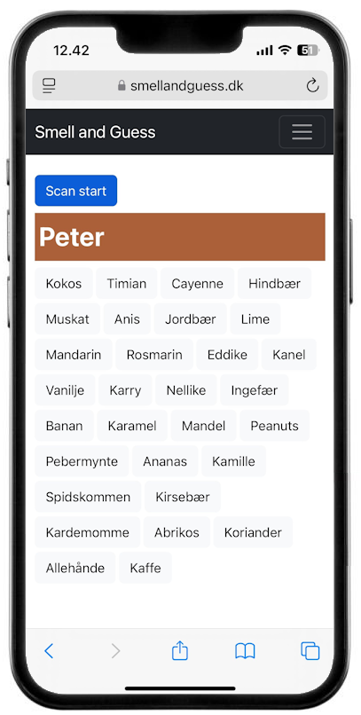 WebApp first player